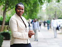 The Rwandan student who hung on to her dream