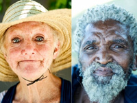 Theresa Fisher was born in what was then Rhodesia, in 1950. Simon Jacobs was born in what was then Transkei, in 1957. Both of them have ended up, in 2015, begging on the same street corner in Rondebosch.