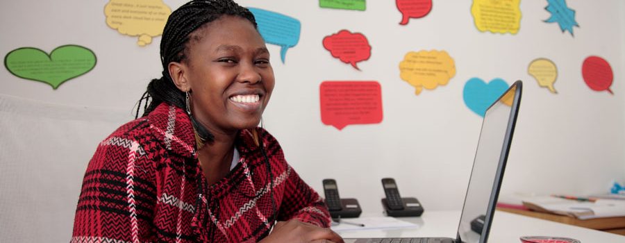 Zimkhitha Mlanzeli was bitten by the writing bug after her first story was published by FunDza, a future-focused organisation igniting a passion for reading and writing among South Africa’s youth. By Andrea Vinassa