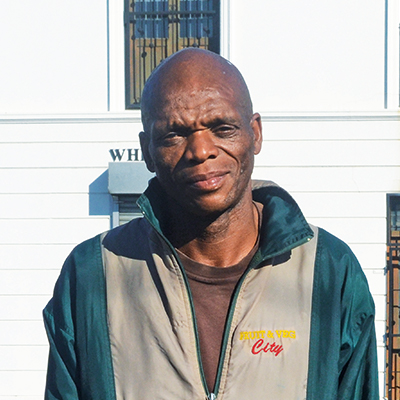 Vendor of the month Mziwethemba Tinzi, 51, shares his experiences in the hospitality and tourism industry with us. He sells the magazine on Newlands Avenue.