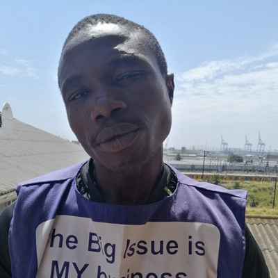 Big Issue vendor Phanuel Mulaudzi is convinced that endurance and persistence are key when living in impoverished conditions. This young man is determined to persevere and work his way to success.