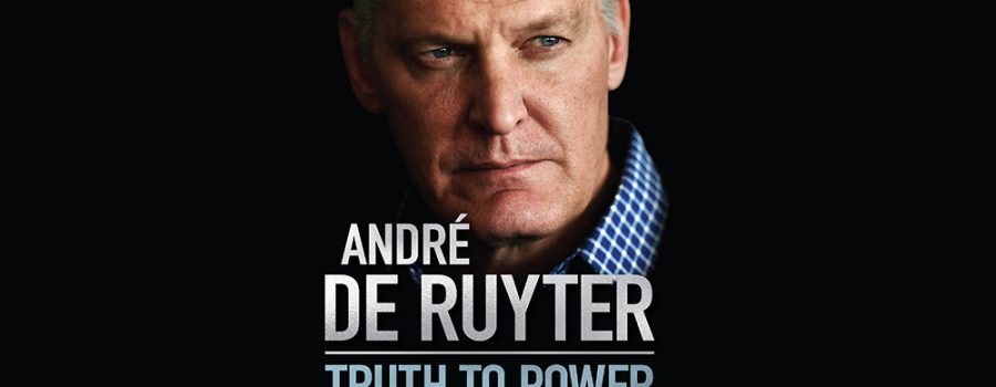 André de Ruyter is not beholden to the ruling party. Thankfully so, because he gives us an honest account of his three years spent at the utility in his shocking memoir, Truth to Power.